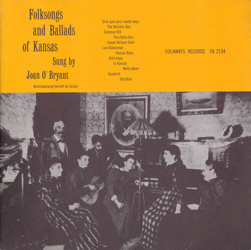 

CD диск O'Bryant, Joan: Folksongs and Ballads of Kansas