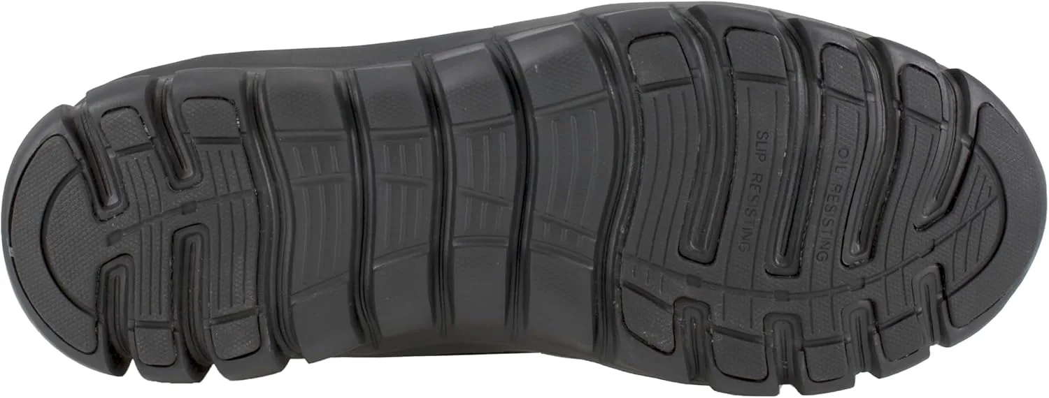 Мужские тактические ботинки Reebok RB8605 Sublite Cushion высотой 6 дюймов (15 см) с мягкими носками и основной частью, черного цвета, в военно-тактическом стиле — фото 3