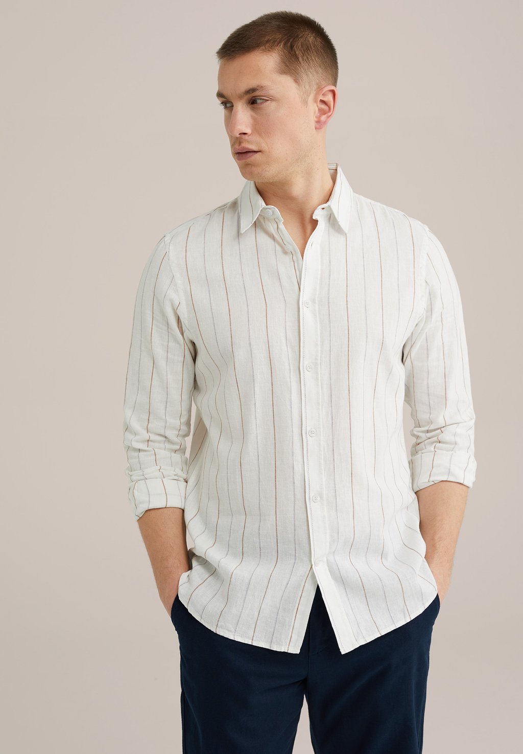 

Рубашка THE LINEN WE Fashion, белый