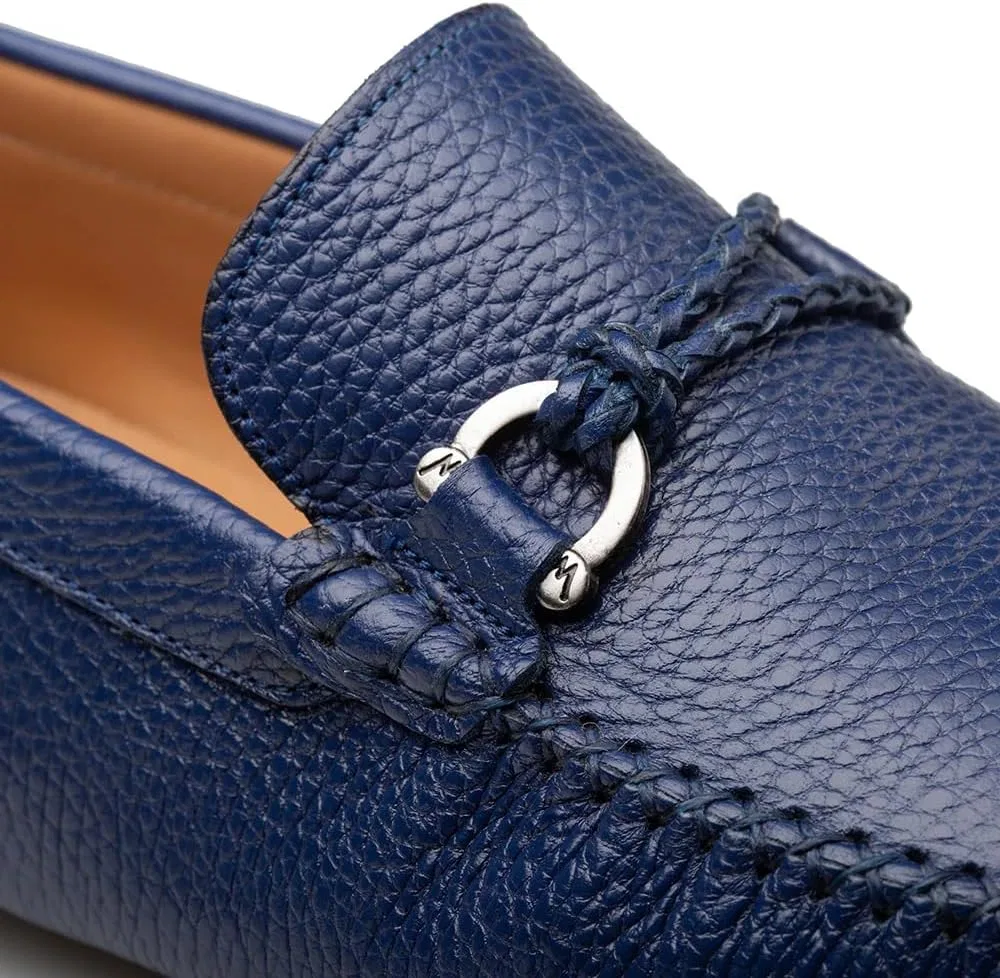 Лоферы Mezlan Moccasin, синий — фото 2