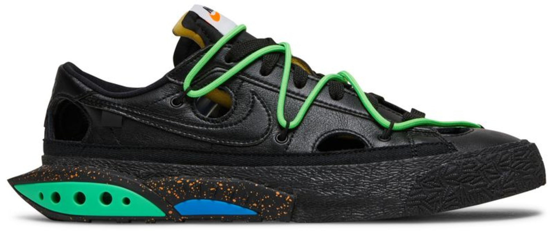 

Кроссовки Nike Blazer Low Off-White Black Electro Green