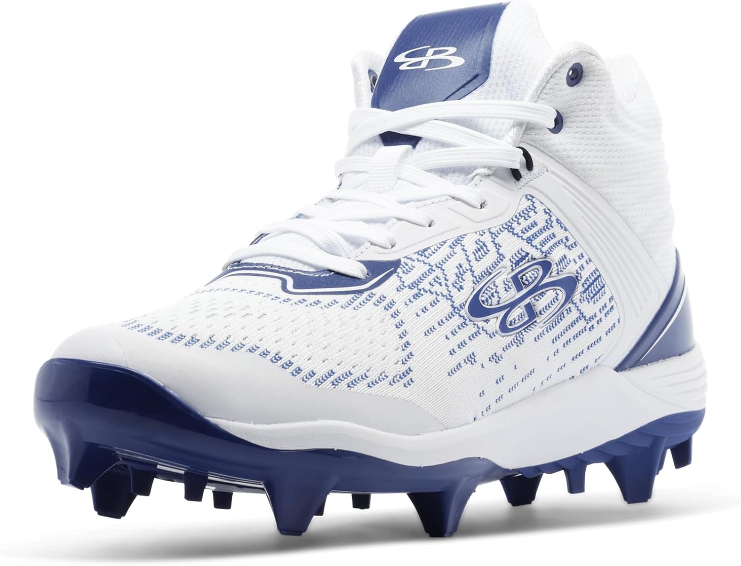 

Бутсы Boombah Viper Pureknit для мужчин с формованной средней подошвой - Status - несколько цветовых вариантов - несколько размеров, белый/синий