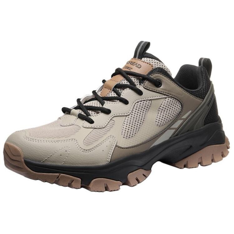 

Кроссовки мужские треккинговые Hiking / Trekking Shoes Men Low-Top Khaki/Brown Toread