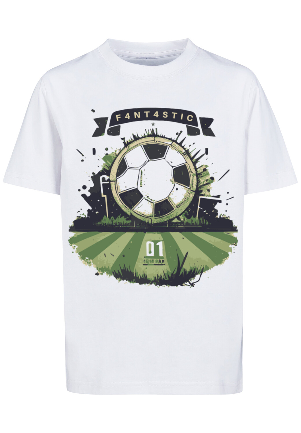 

Футболка F4NT4STIC Fußball Feld, белый