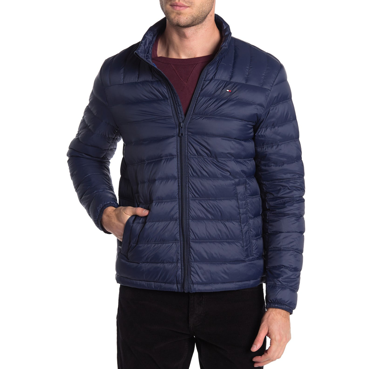 

Tommy Hilfiger Пуховик мужской морской синий, Marine Blue