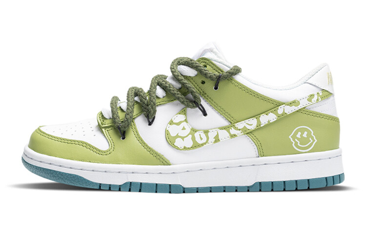 

Кроссовки Nike Dunk Skateboard Shoes Women's Low-Top Green