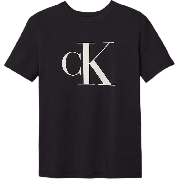 Calvin Klein Обычная футболка женская черная — фото 3