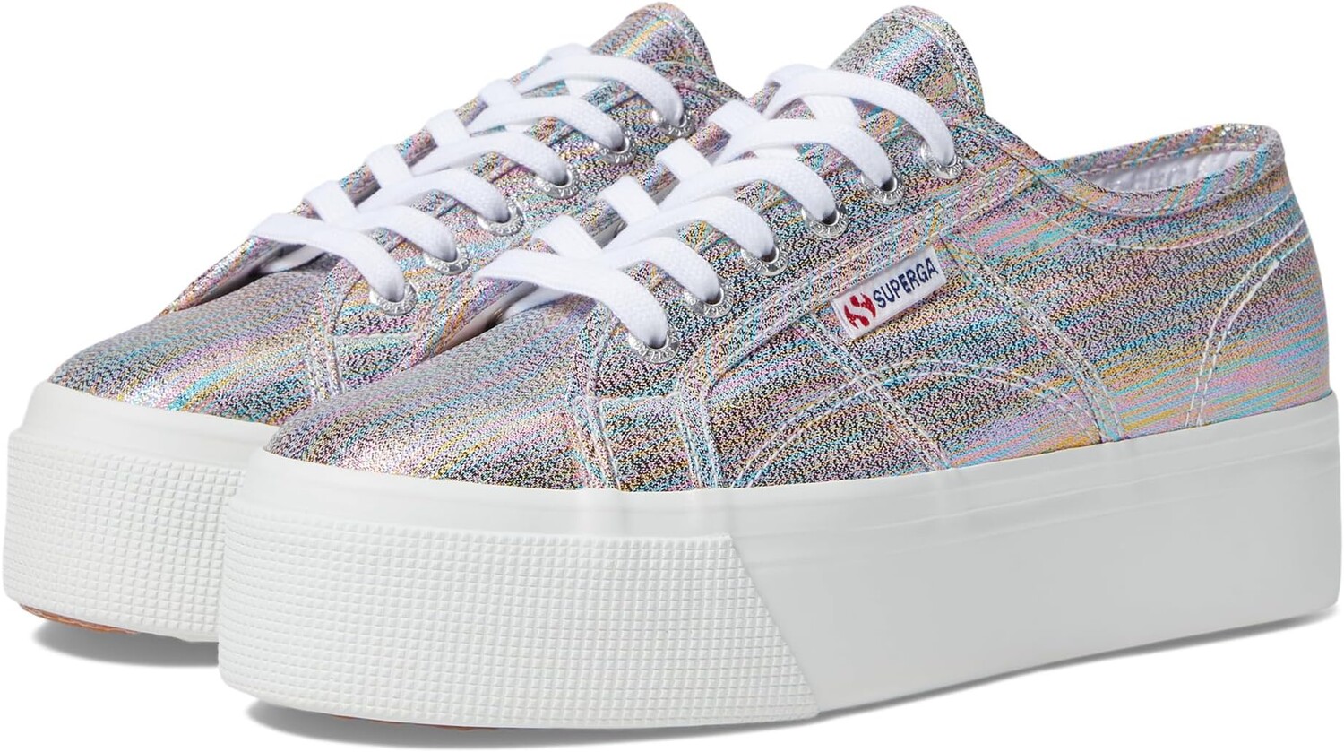 

Кроссовки Superga 2790 multicolor shot lame, цвет Multicolor