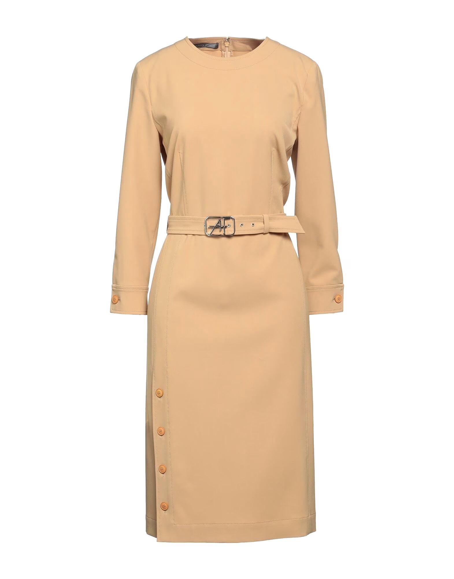 

Платье миди Alberta Ferretti, жёлто-оранжевый