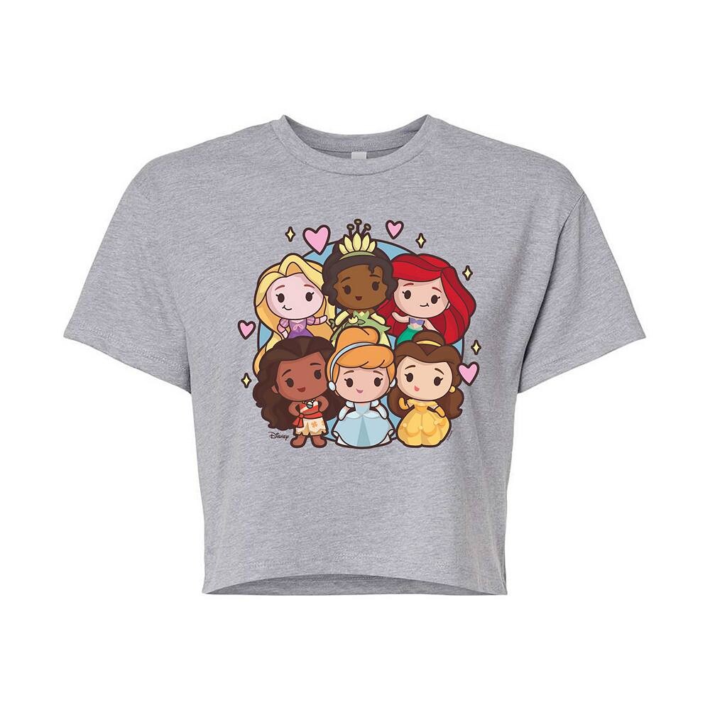 

Укороченная футболка Disney Princess для детей, цвет Heather Gray