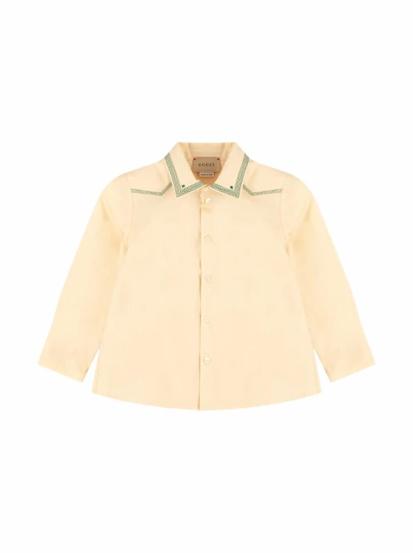 

Хлопковая рубашка Gucci
