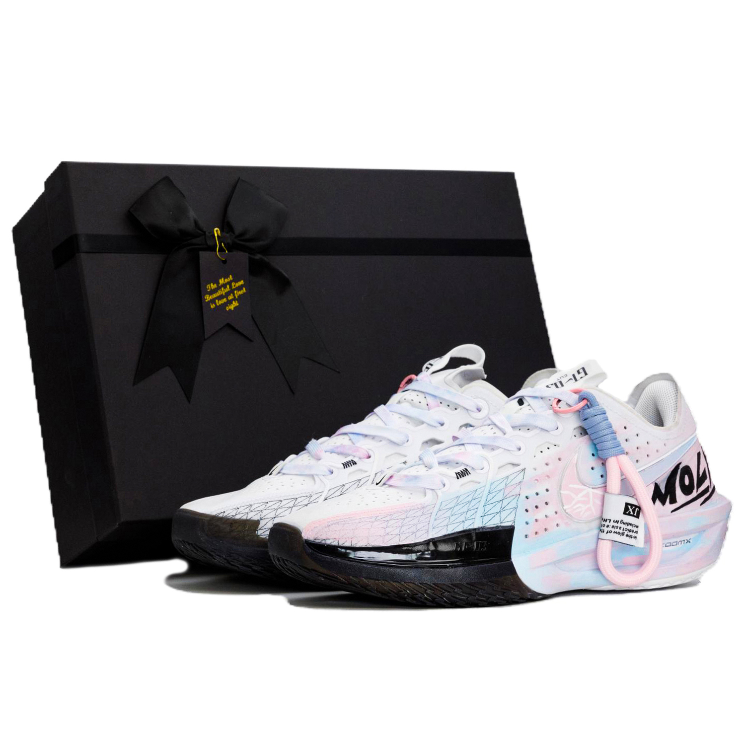 

Nike Кроссовки для баскетбола Air Zoom G.T. Cut3 Unisex низкие Pink/Blue