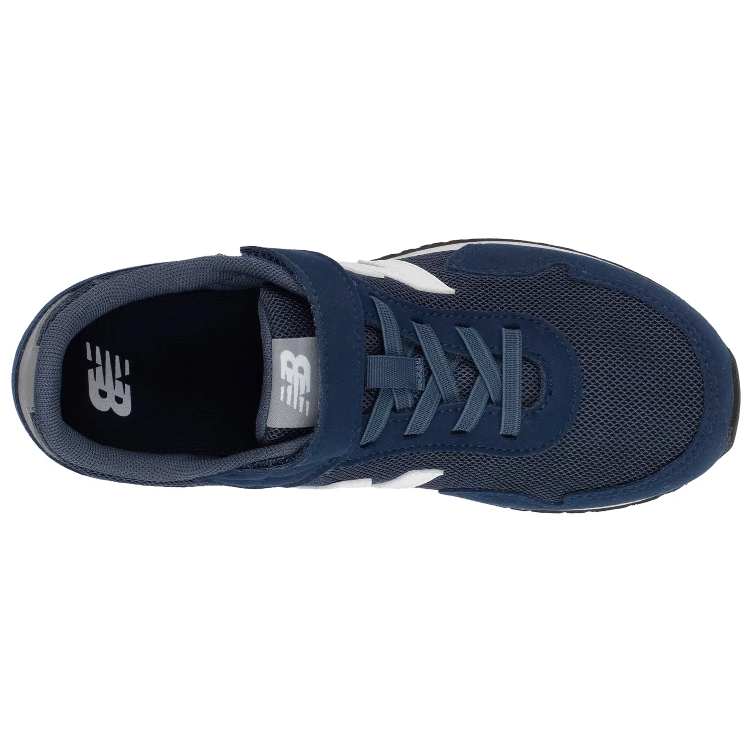Детские кроссовки на шнуровке New Balance, Navy Blue — фото 4
