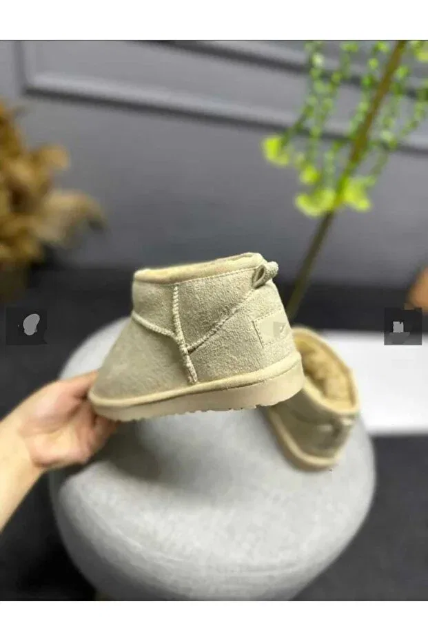 Детские ботинки для девочек с водоотталкивающей пропиткой Aerum, Beige — фото 2