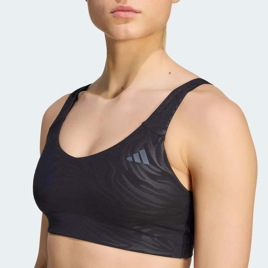 Спортивный топ All Me Essentials Graphic adidas, Черный — фото 4