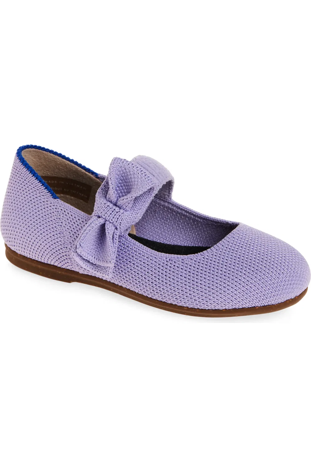 Детские туфли Мэри Джейн с бантом The Tux Bow Rothy's, Soft Orchid