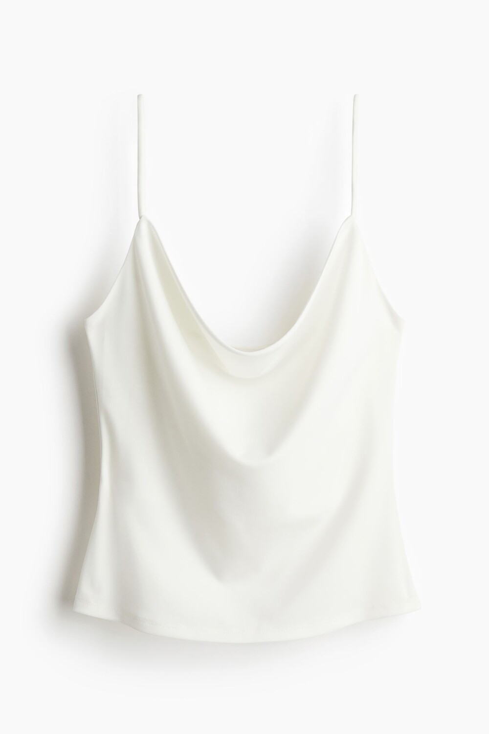 

Топ H&M Cowl-neck Camisole, белый