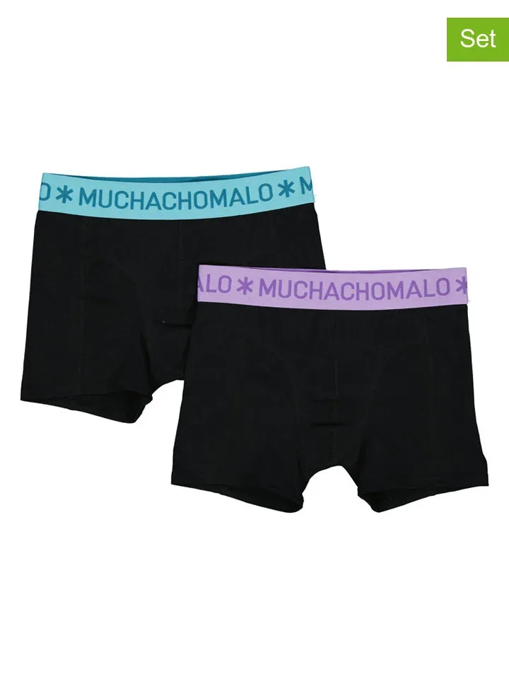 Боксеры комплект 2 шт Muchachomalo, черный