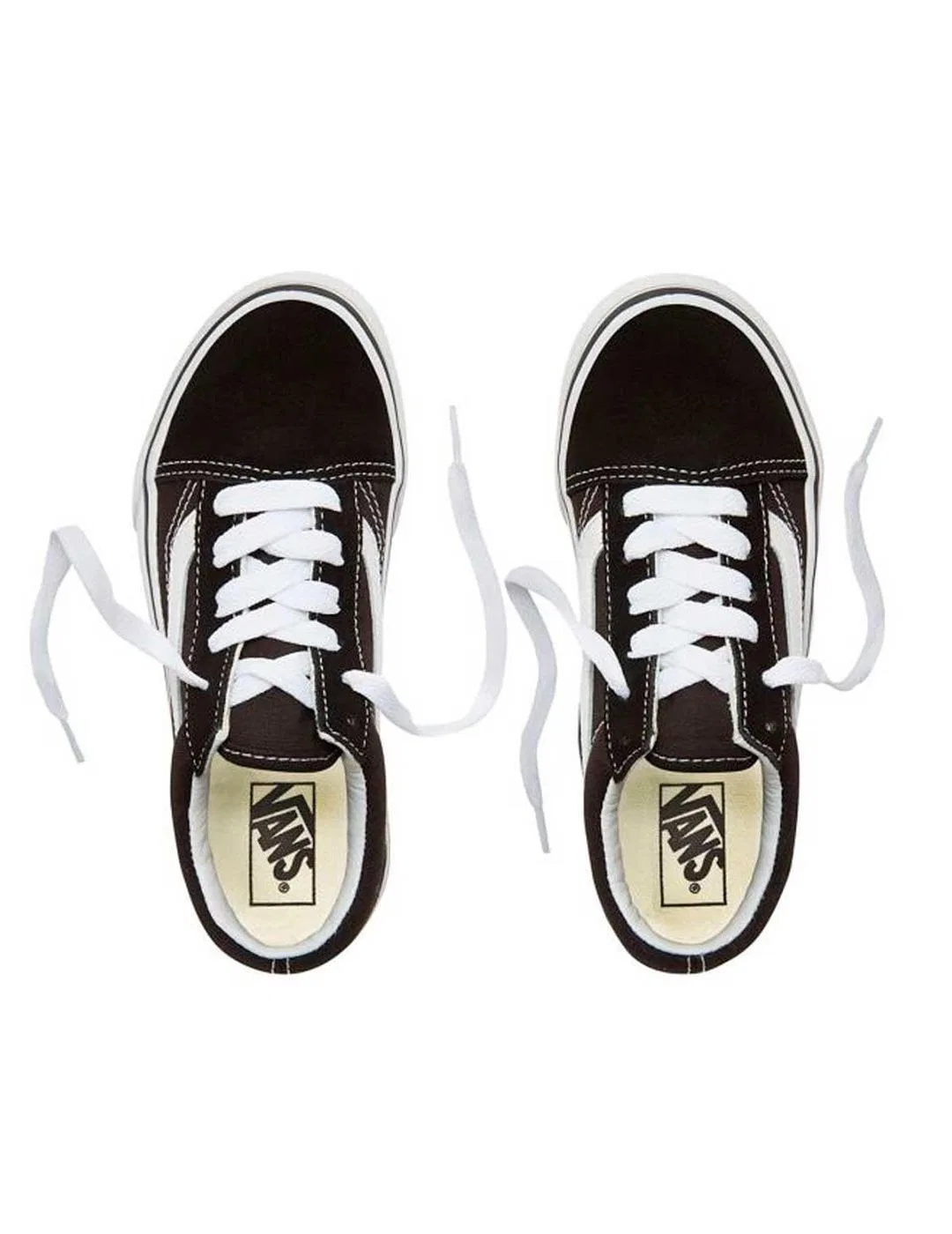 Детский кеды Vans Old Skool Platform, Schwarz — фото 3