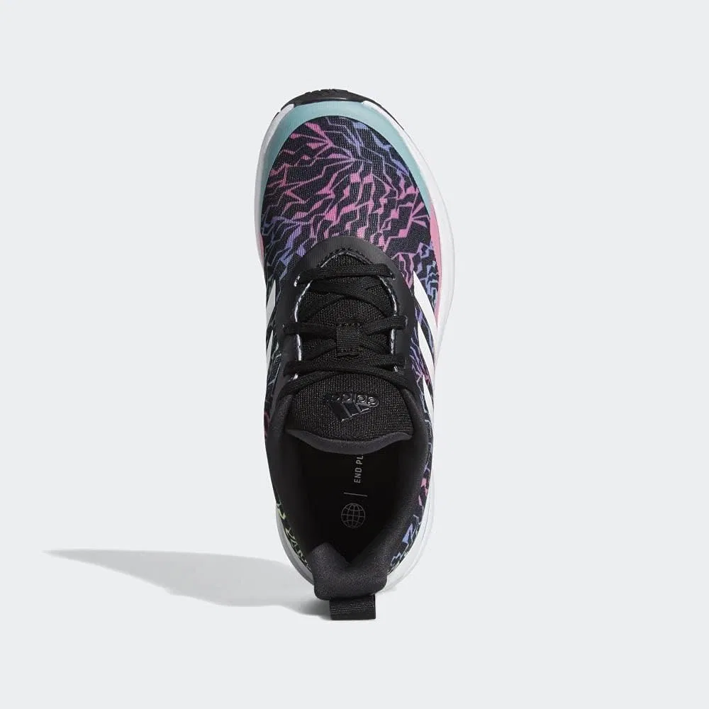 Детские кроссовки для девочек Fortarun adidas, Black/White/Mint Ton — фото 4