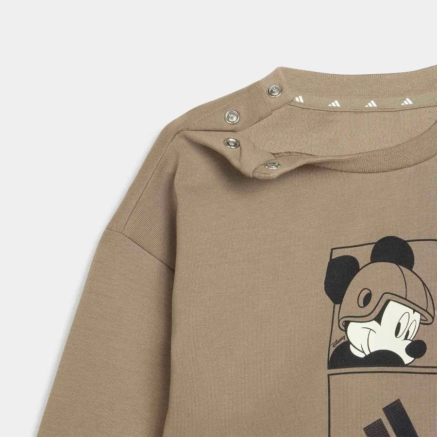 Детский спортивный костюм с принтом Mickey Mouse adidas, Разноцветный — фото 4