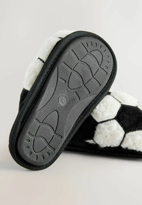 Тапочки с теплой подкладкой Novelty Slippers Next Football, черный — фото 2
