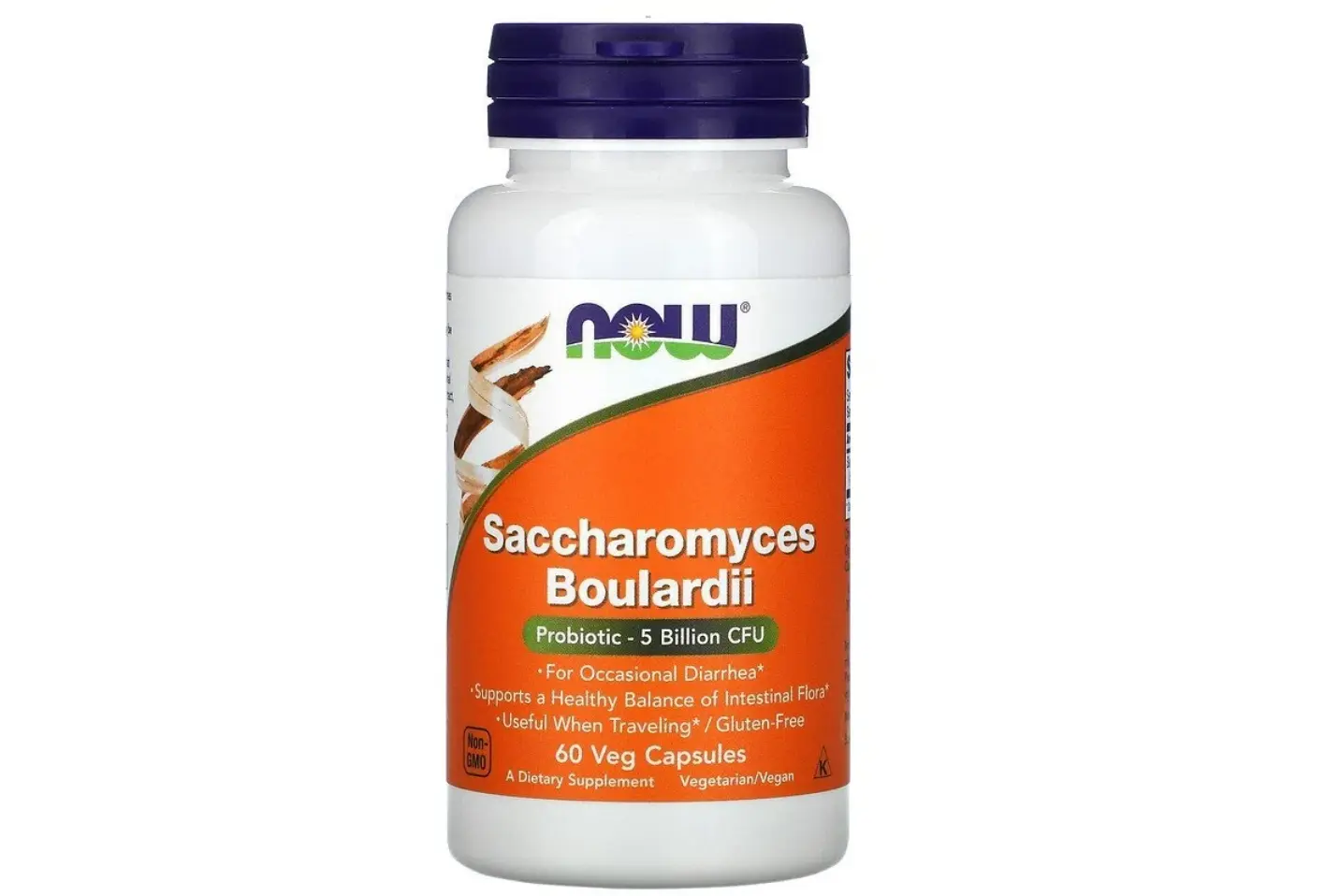 

Сахаромицеты Буларди NOW Foods, 60 капсул