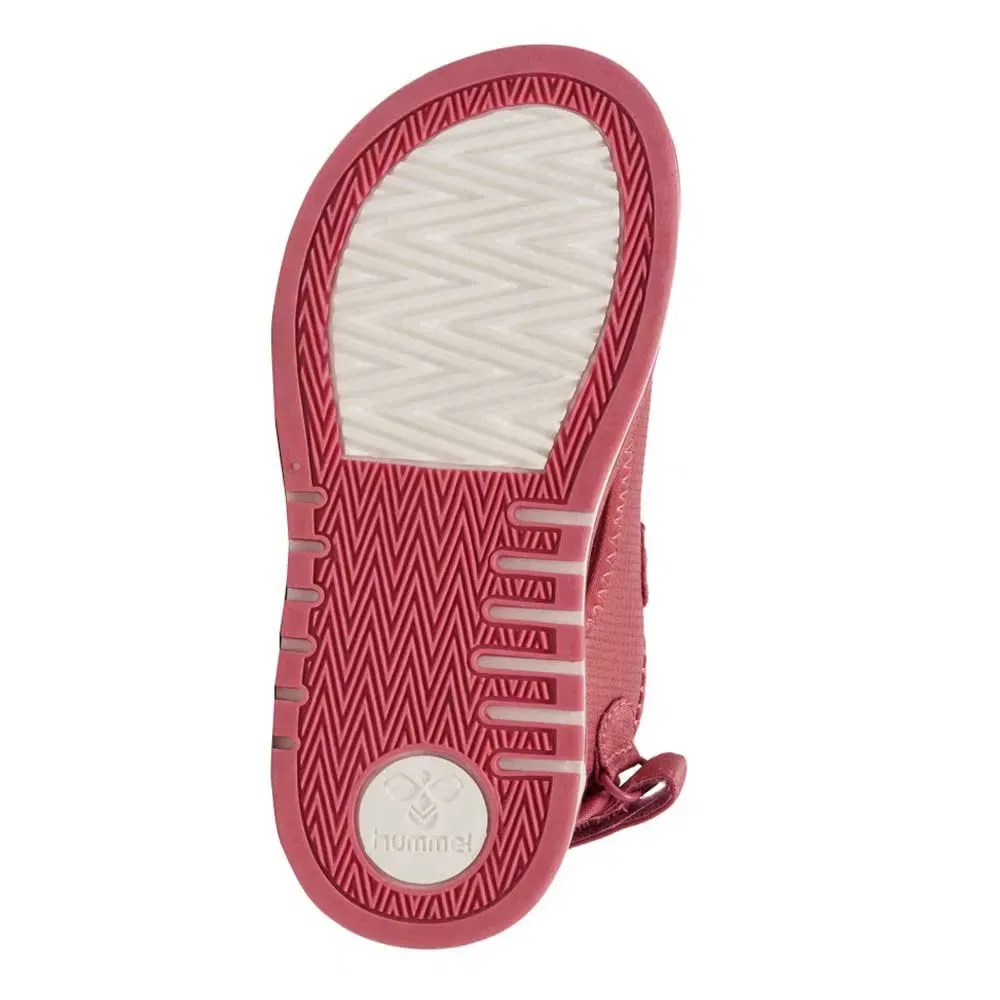 Детские сандалии для девочек с тремя липучками Zori Sandal Jr Hummel, Pink — фото 2