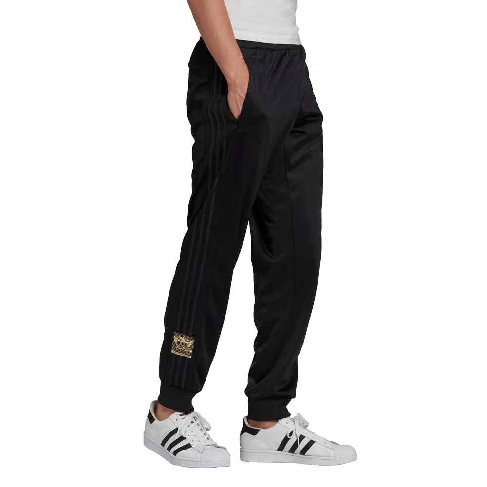 Штаны спортивные с зауженным кроем Chile 20 Adidas, черный — фото 4