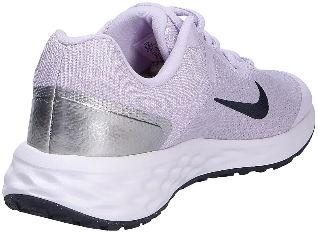 Детские кроссовки для мальчиков с шнуровкой Revolution 6 NIKE, Purple — фото 4