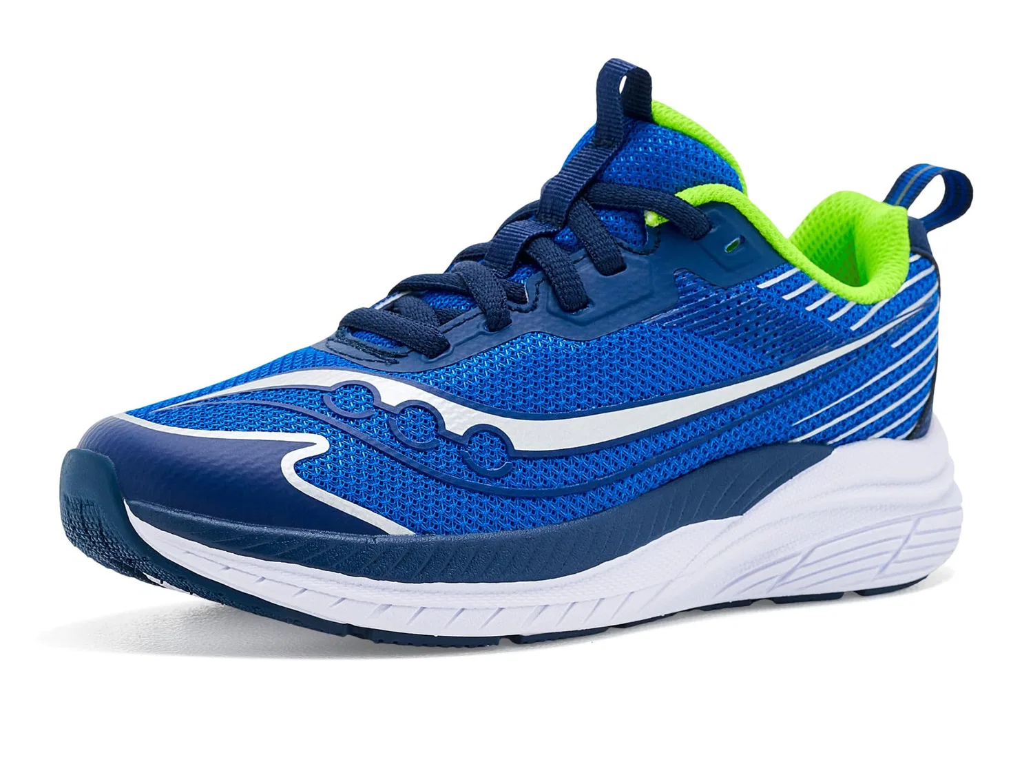 Кроссовки Guide KDZ 2.0 (для маленьких и больших детей) Saucony Kids, Royal/Navy