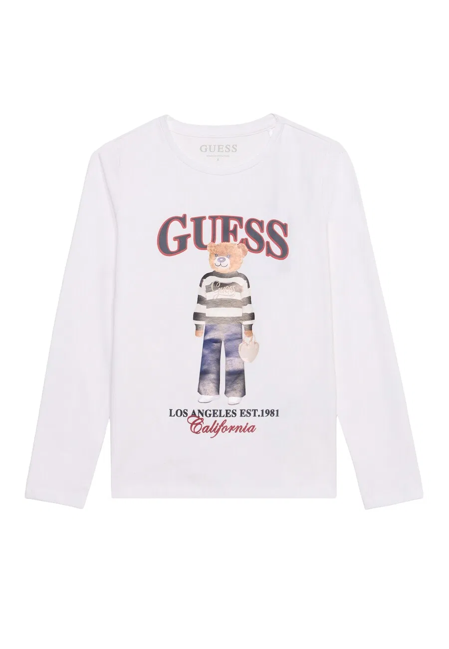 Белый топ GUESS