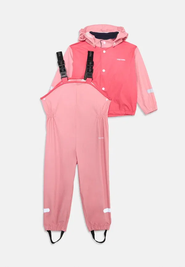 Комплект: куртка и брюки, водонепроницаемый, Unisex set - waterproof jacket, Tretorn, light rose, светло-розовый — фото 3