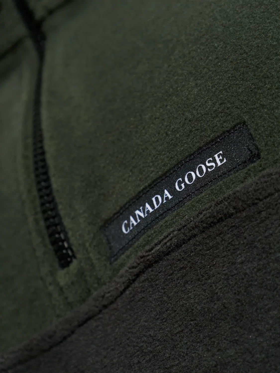 Флисовый свитшот Loma зеленого цвета Canada Goose, зеленый — фото 2