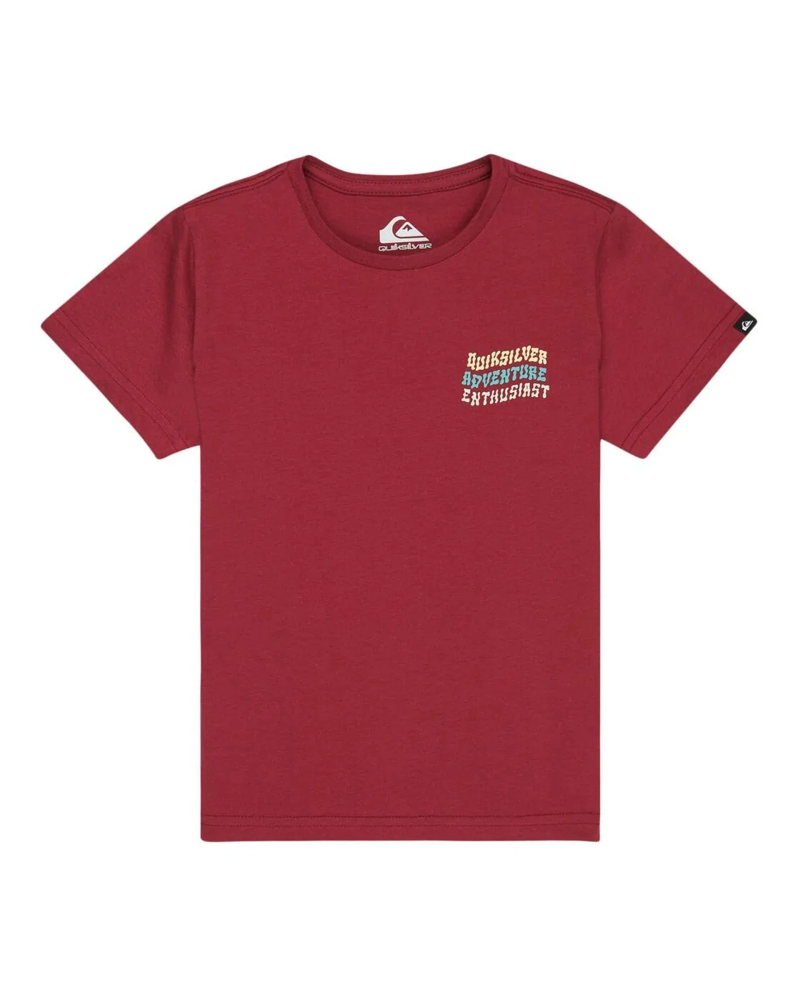 Детская футболка с принтом EV COSMIC CHARACTER Quiksilver, Rosenholzrot