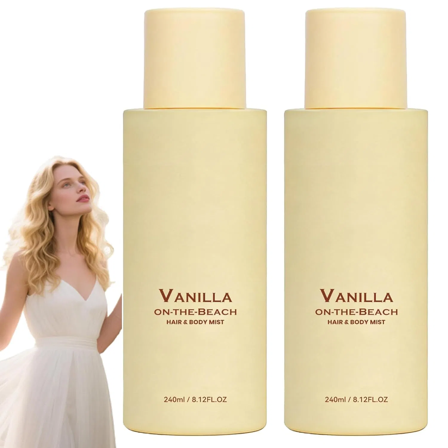 Спрей для тела и волос Vanilla On the Beach, XINRAN, 2 шт, 240 мл, 2pcs