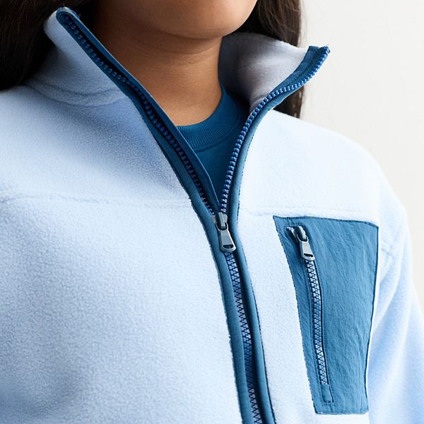 Детская куртка из микрофлиса для девочек 7-16 лет Tek Gear, Frost Wind — фото 3