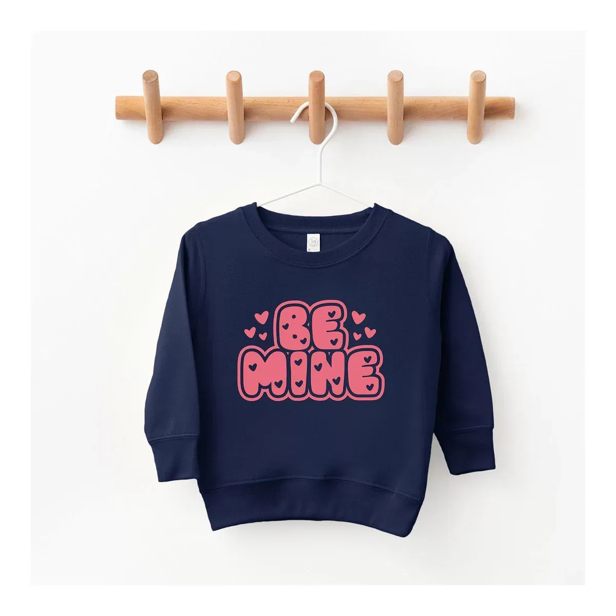 Детский свитшот с принтом Be Mine Bubble The Juniper Shop, Navy
