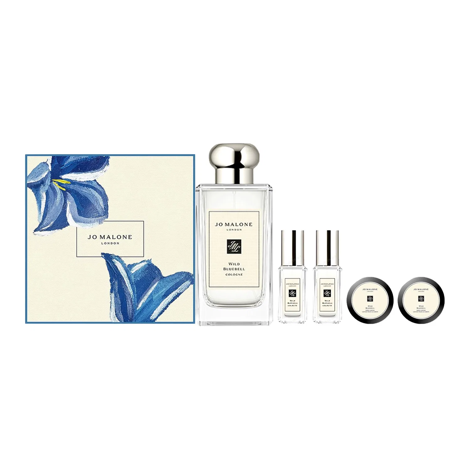Набор парфюмерных миниатюр Bluebell и Celebrity с лосьоном для тела, 100 мл, Jo Malone London, Bluebell
