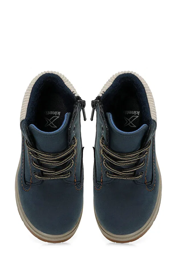 Детские ботинки для девочек с принтом Farsi 4pr Kinetix, Navy Blue-101888141 — фото 4