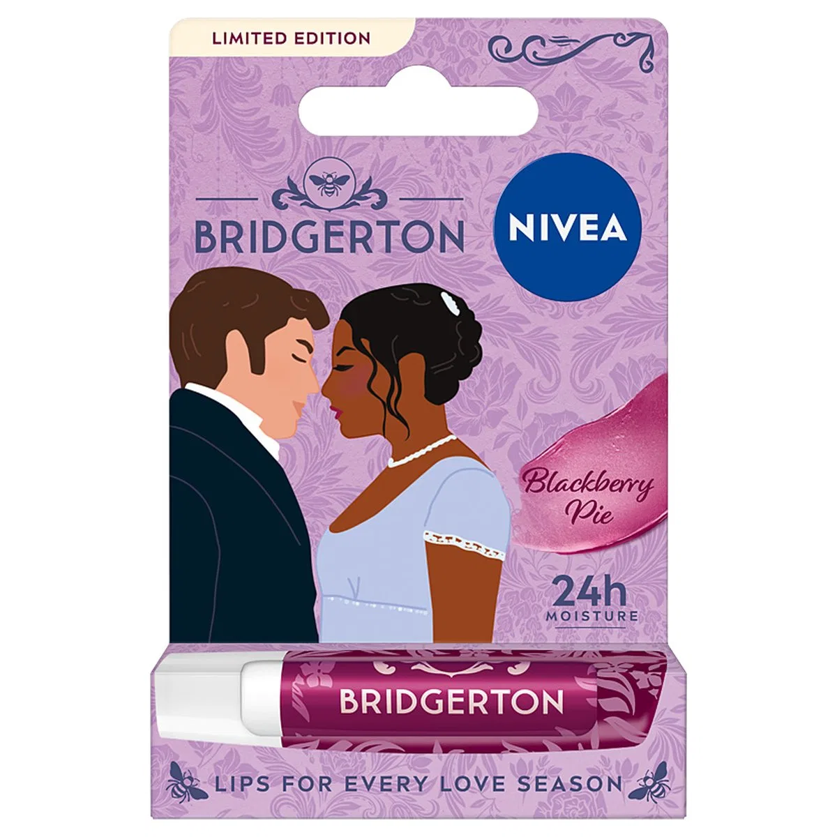 Бальзам для губ Nivea, Bridgerton Edition Blueberry Pie