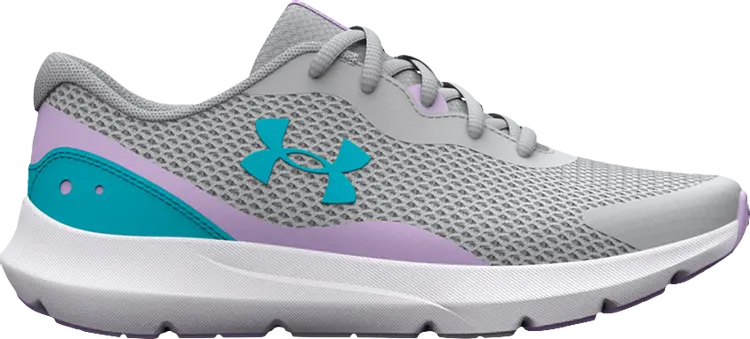 

Кроссовки Under Armour Surge 3 GS Grey Blue Purple, серый