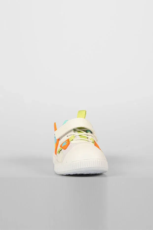 Детские кроссовки для девочек с коротким каблуком Snoop booties phylon sneakers Vicco, White — фото 4