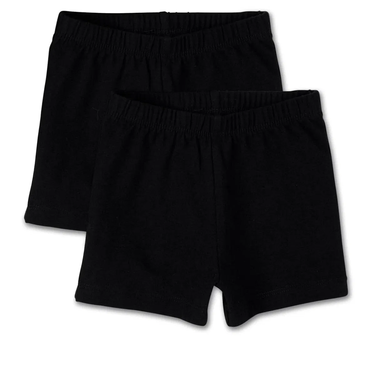 Детские шорты для девочек трикотажные из набора 2 шт The Children's Place, Black