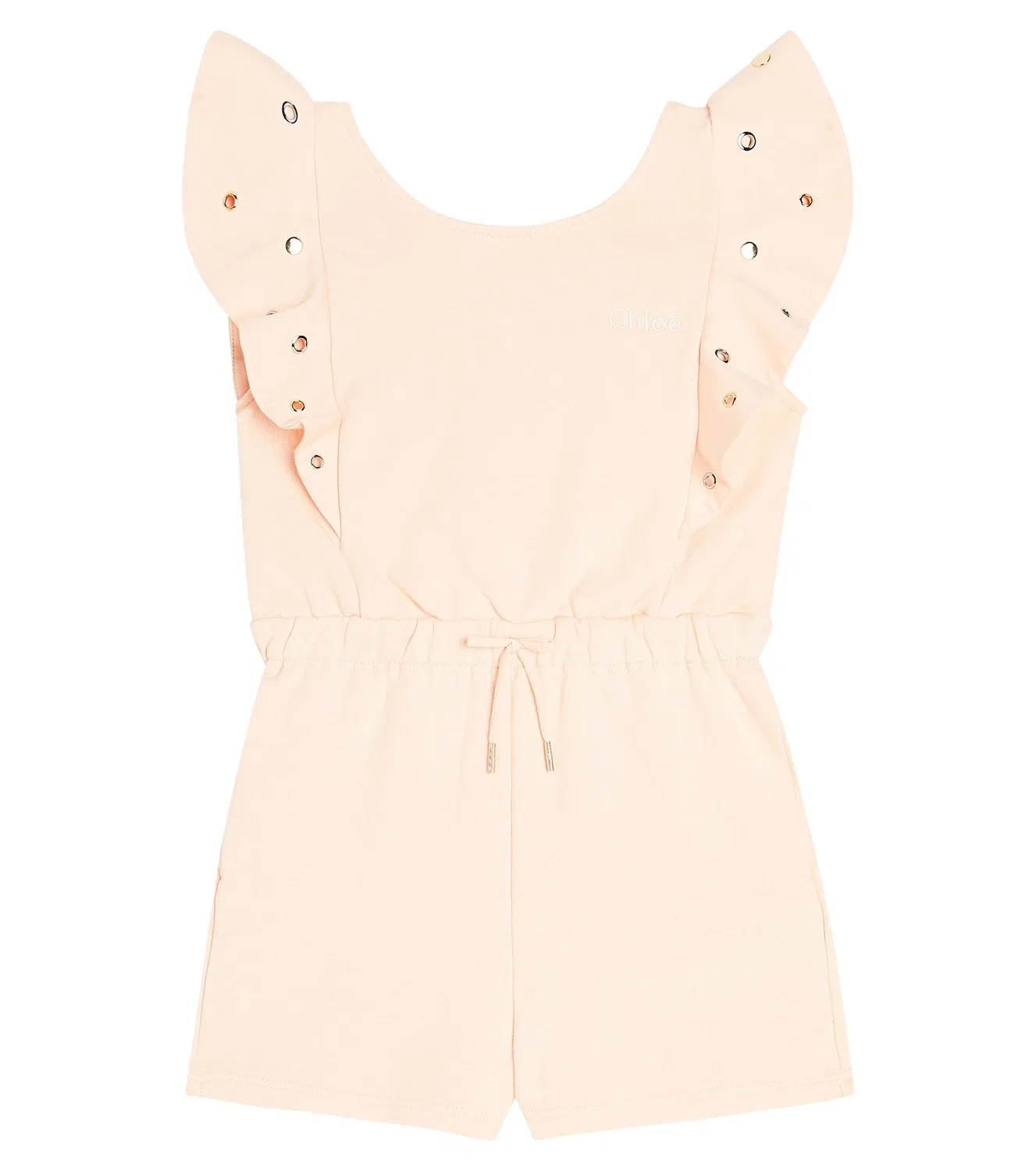 Комбинезон-песочник хлопковый Chloé Kids, розовый