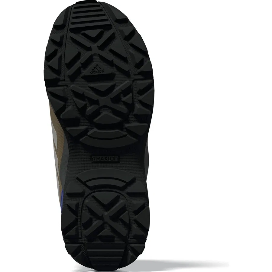 Детские ботинки outdoor с мембраной GORE-TEX Terrex Skychaser Mid GTX CF adidas, Темно-бежевый — фото 4