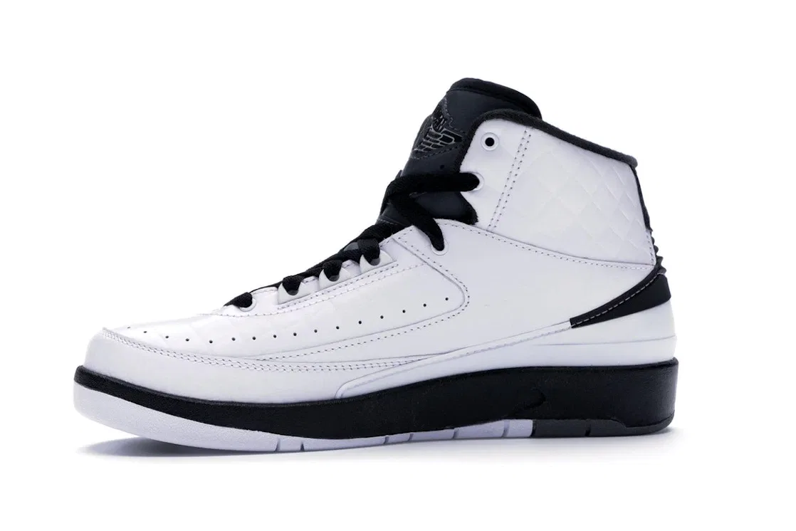 Детские кроссовки с принтом Jordan 2 Retro Wing It (GS) Jordan, White/Black-Cool Grey — фото 3