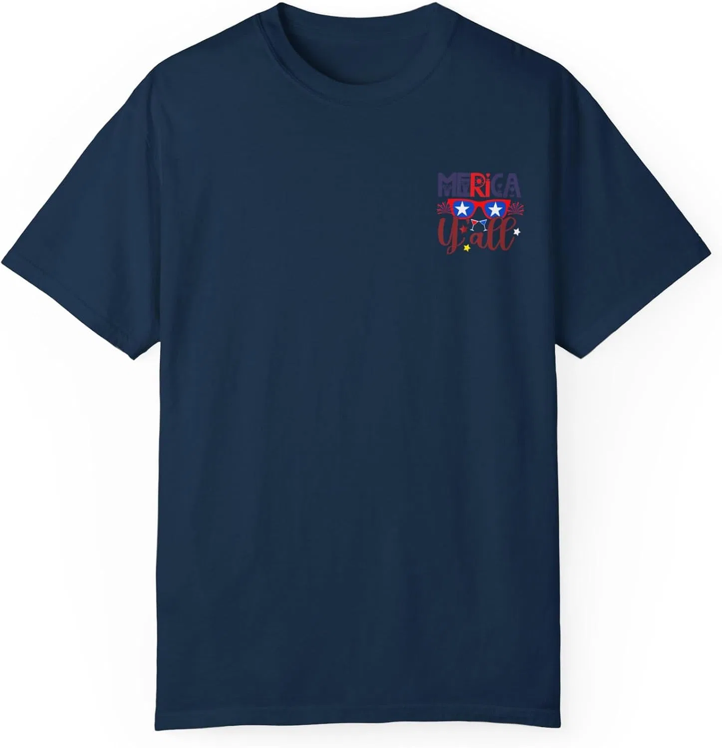Футболка с принтом Patriotic Gorilla, True Navy — фото 2