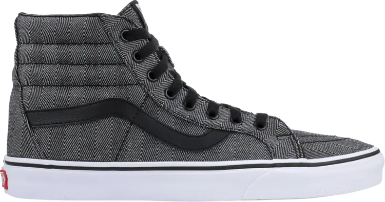 

Кеды Vans Sk8-Hi Reissue Hi Oversized Herringbone, черный