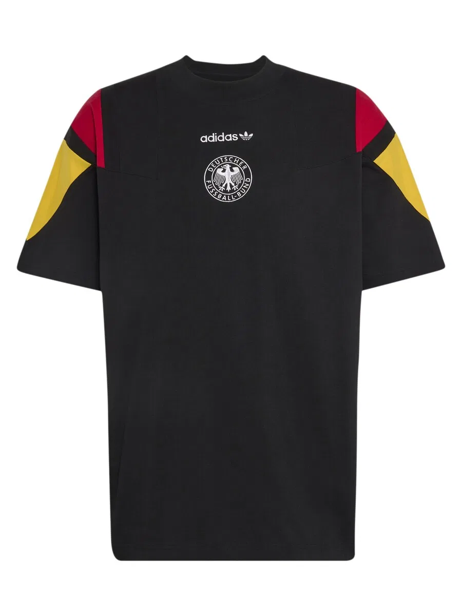 Футболка ADIDAS PERFORMANCE Performance Shirt 'DFB EQT' черного цвета